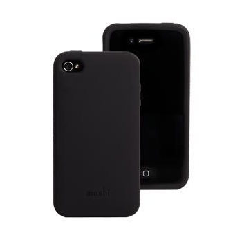 Moshi Puro 4 Form-fitting szilikon telefontok – iPhone 4/4GS fekete