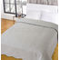 Ágytakaró, egyrészes, 140 × 195 cm, világosszürke