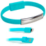 Karkötő töltő kábel, USB – Lightning, kék