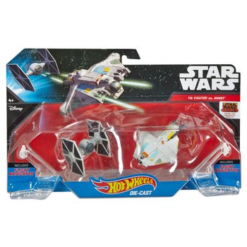 Hot Wheels Star Wars TIE fighter és Ghost űrhajó szett, 2 db-os (Mattel DLP58 CGW90)