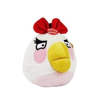 Angry Birds Plüss - 20 cm - Fehér Lány Madár- Hanggal