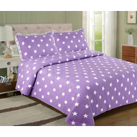  Ágytakaró, egyrészes, 180 × 230 cm, lila 